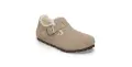 image of Birkenstock London Shearling Suede Leather Narrow Women's